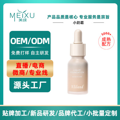 Liquid Foundation Concealer Moisture Lasting Oil control waterproof Anti-sweat Makeup Cosmetics OEM machining