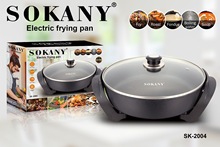 sokany2004 電煎鍋單面電餅鐺 多功能商用煎餅鍋烙餅鍋水煎包鍋
