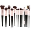 Factory wholesale 15 carry money Soft fur Cosmetic brush suit Cangzhou Blush Loose paint Eye shadow brush Makeup tool