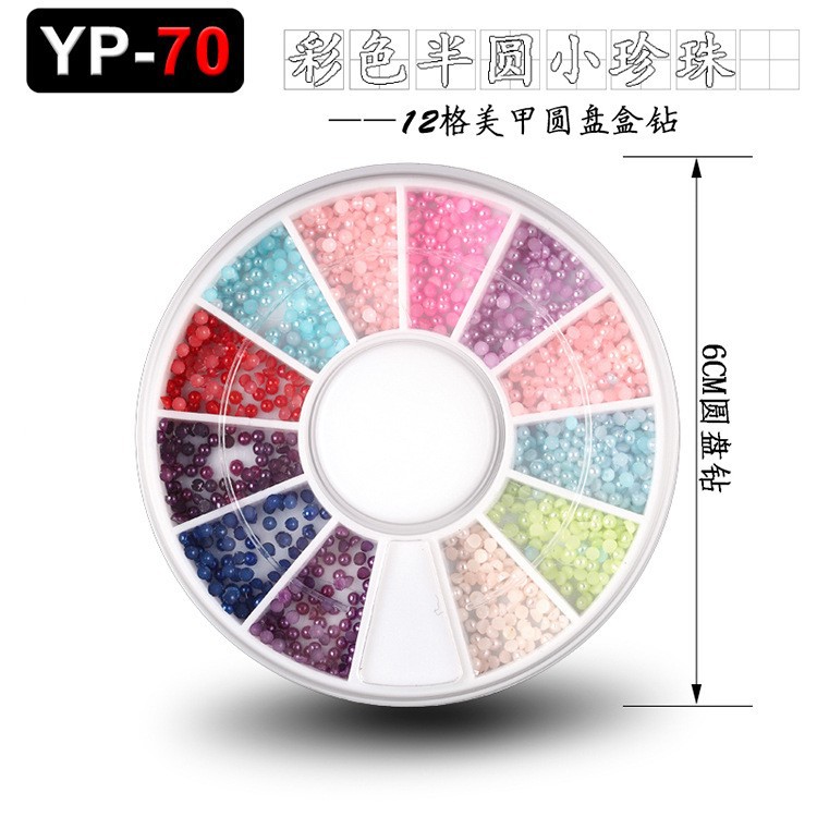 Accesorios para decoración de uñas con forma especial, diamantes de imitación de resina, tachuelas metálicas iridiscentes, caja de diamantes de imitación mixtos de 12 compartimentos, fabricante de materiales con forma especial, venta al por mayor