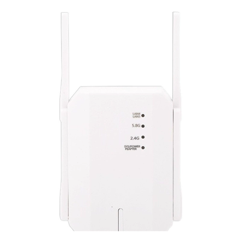 Новый двухдиапазонный 1200m четыре антенны ретранслятор wifi усилитель сигнала гигабитный беспроводной сетевой расширитель