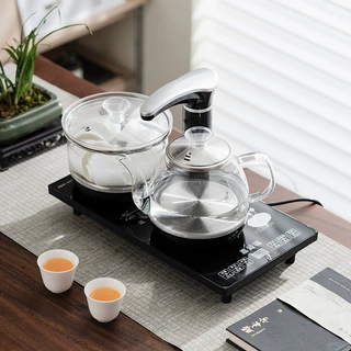 家用烧水壶主机嵌入式电磁茶炉全自动上水一体式茶台茶桌泡茶