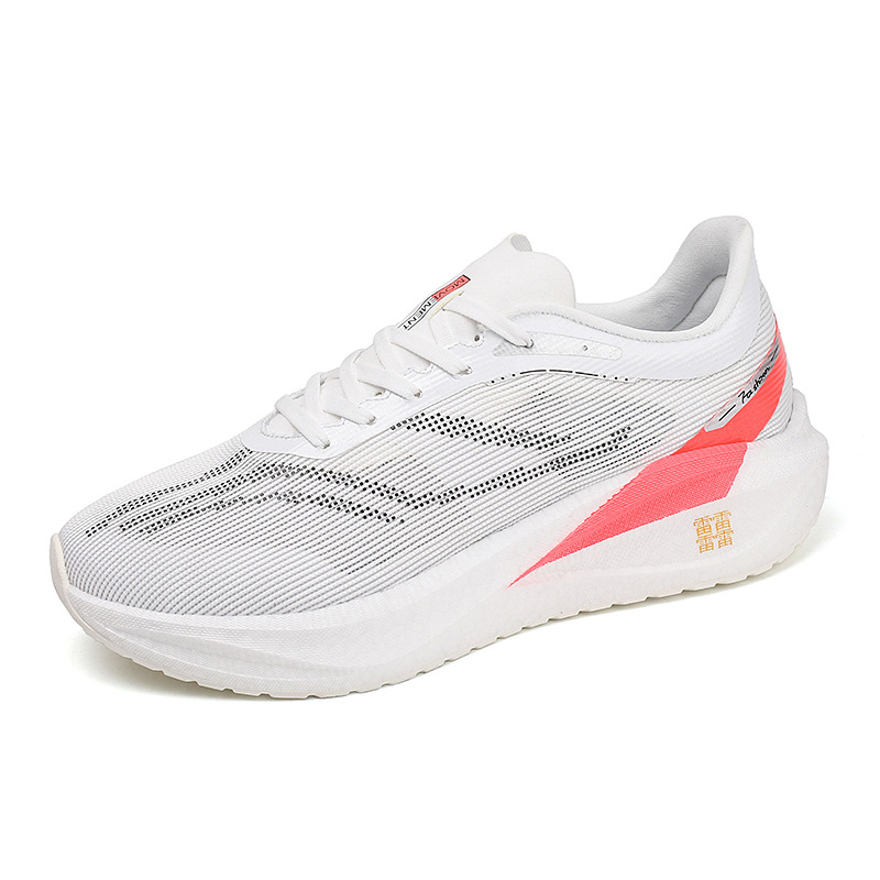 Pareja de zapatos de malla transpirables zapatos especiales de entrenamiento deportivo de carbono zapatos de correr de base suave zapatos de verano deportivos casuales para hombres