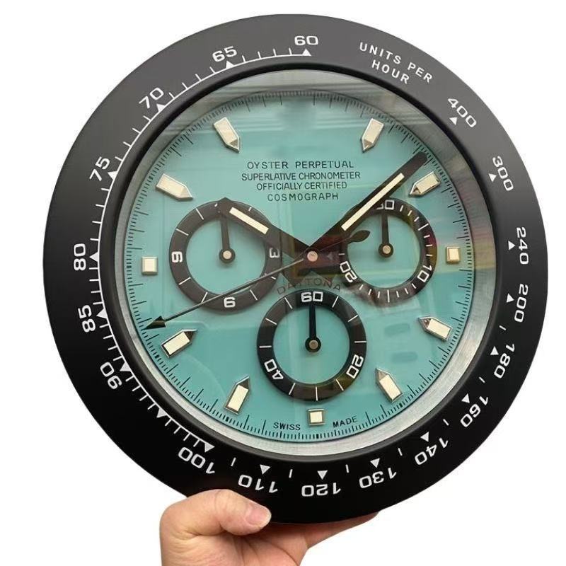 Fashionwallclock劳力水鬼迪通拿格林尼治系列金属14寸挂钟北欧|undefined