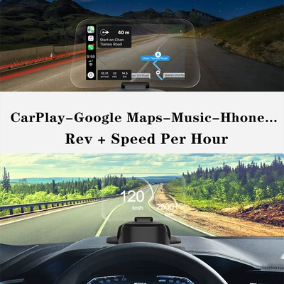 Screen Projection Music Player – Vehicle HUD