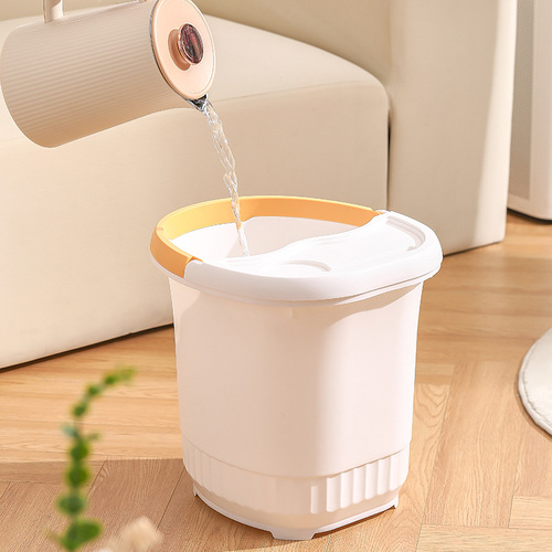 Extra thick and deep plastic footbath household footbath bucket massage footbath health footbath bucket basin footbath wholesale