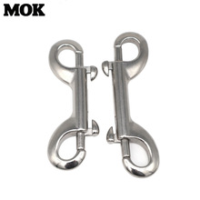 316不锈钢双头钩 潜水钩狗链头宠物链条配件B型钩 户外潜水配件