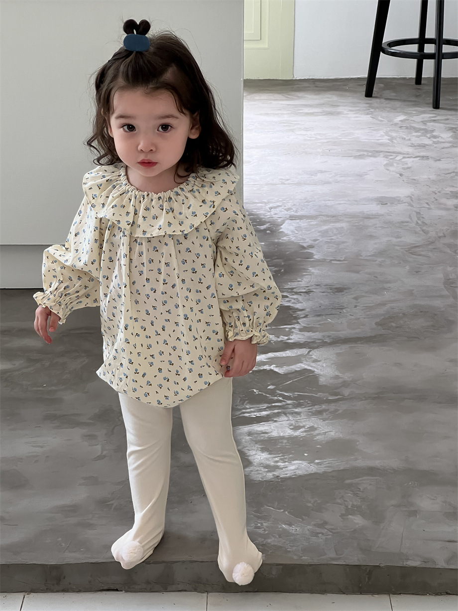 Niños unidad conjunto de otoño 2025 nuevo estilo coreano ropa infantil niñas vestir ropa leggings set de otoño bebé image 6