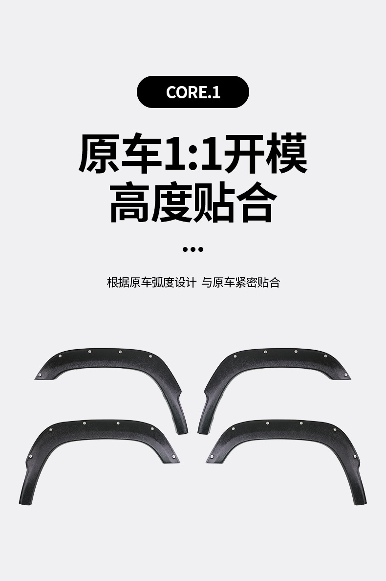 19-25 New Jimny Jb64 Special Wheel Arch Jimny Three-Door Version Rivet Decorative Wheel Arch Off-Road Modification Parts