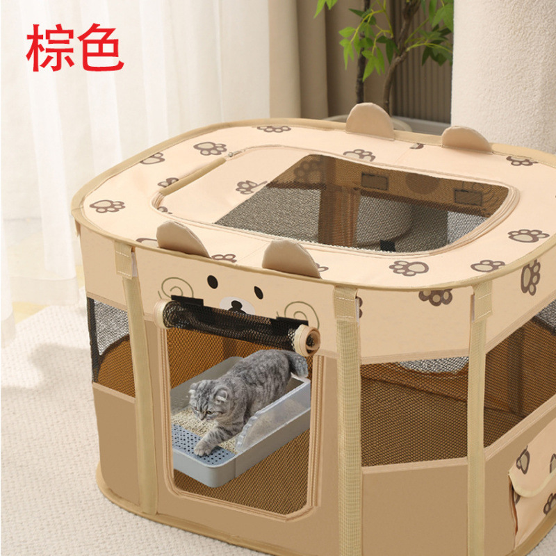 Transfronterizos sala de maternidad de gatos ventilada perros plegable perros