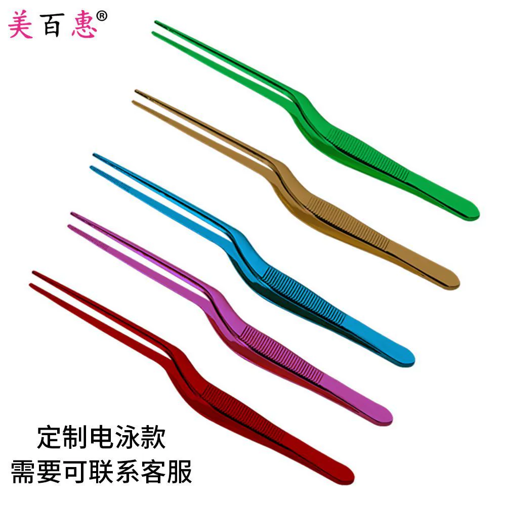 Tweezers for kids — ear, nose and navel use, increased thickness, multi-color options