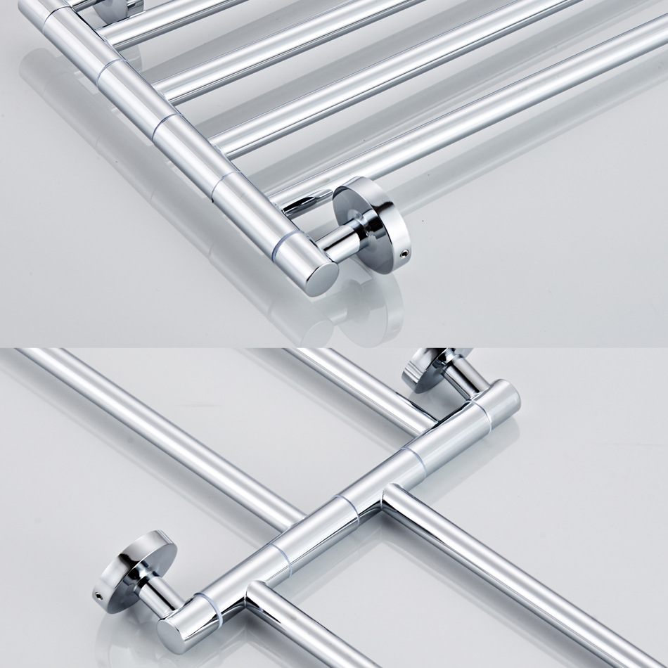 Venta al por mayor hardware de baño toallero de acero inoxidable fábrica directa giratoria móvil Barra de toalla toallero baño colgante