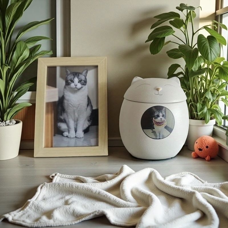 고양이/사진-대형+사진 6inch장+액자