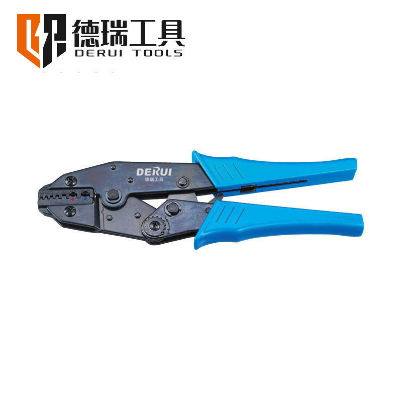 德瑞工具HS-06WF2C 寸"棘轮式压线钳(欧洲型)防滑重型