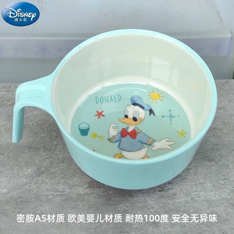 Disney, tableware for feeding, cartoon children's shatterproof dinner plate for food