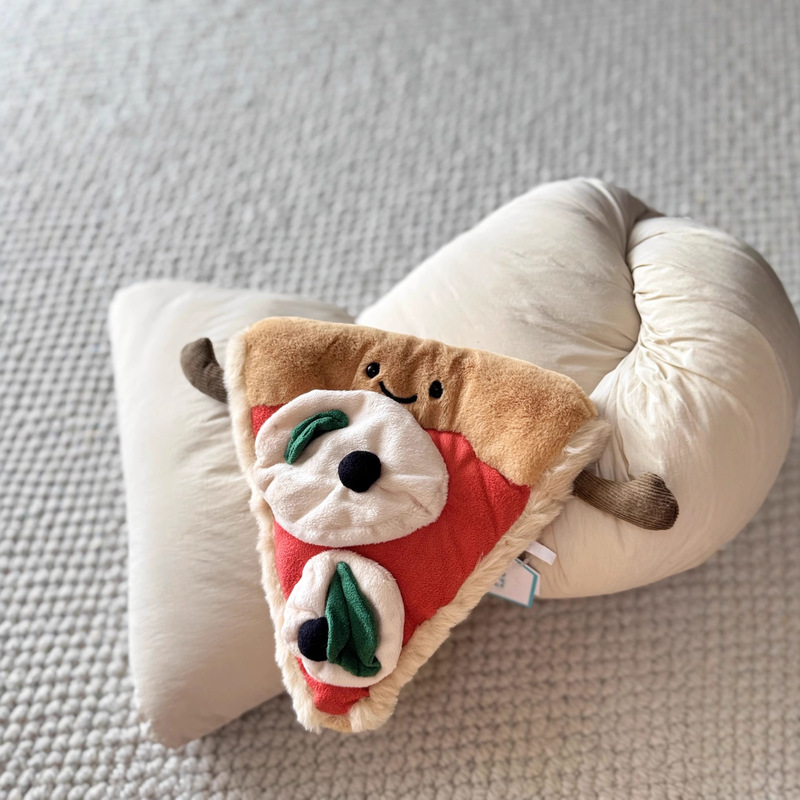 Jellycat Hamburger Pizza Taco Doll New Cute Plush Toy Doll Baby Heartwarming Mini