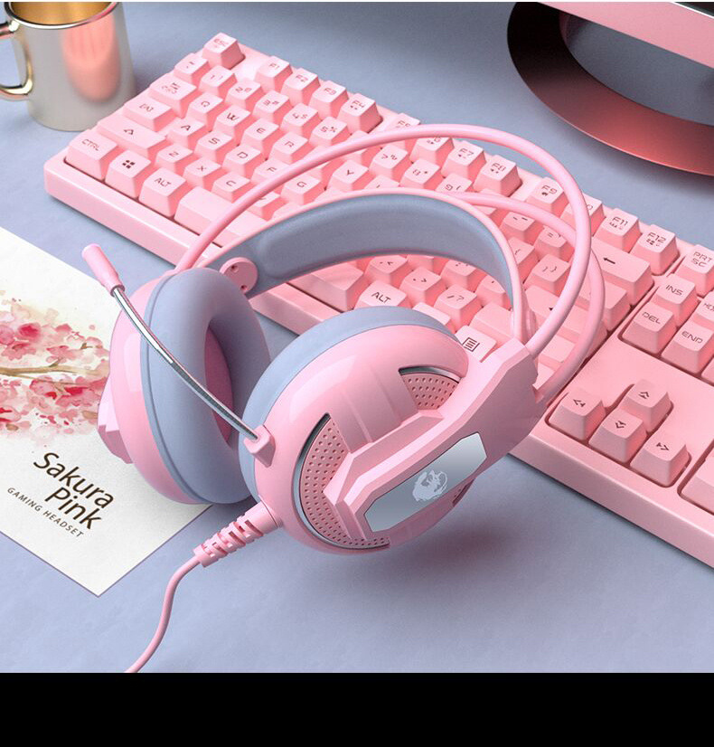 Pink Keyboard 17