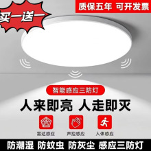 感应灯红外线人体雷达感应三防灯阳台楼道走廊物业专用灯工厂货源