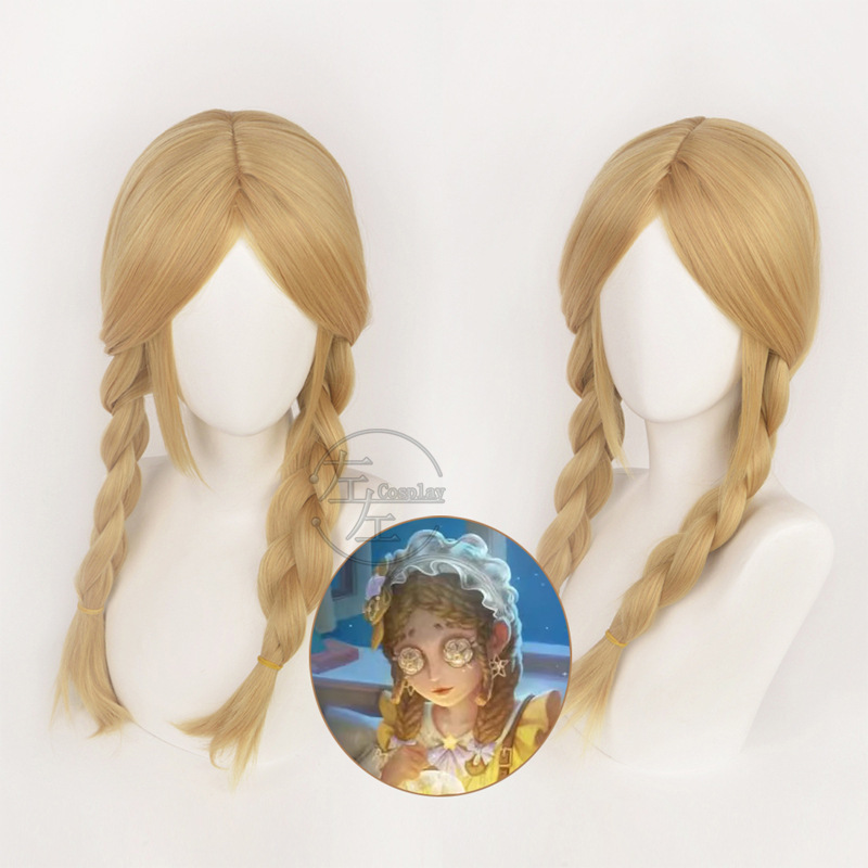 Left Fifth Personality Annie cos Wig Toy Merchandiser-Close at hand shimmer cosplay National Clothing Treasure Fashion Left Fifth Personality Annie cos Wig Toy Merchandiser-Close at hand shimmer cosplay National Clothing Treasure Fashion