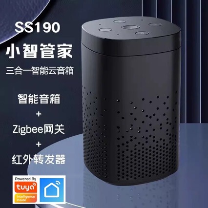 Tuya Solution 3-in-1 Smart Home Voice Assistant Ss190 Xiaozhi Butler Smart Speaker Wireless Gateway Tuya Solution 3-in-1 Smart Home Voice Assistant Ss190 Xiaozhi Butler Smart Speaker Wireless Gateway