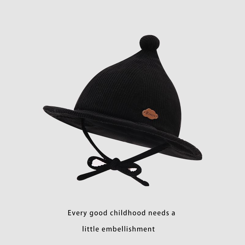 Sombrero de bebé primavera y otoño para niños pescador sombrero de color sólido sombrero para bebés estilo exterior nuevo hombre y mujer estilo universal otoño y invierno