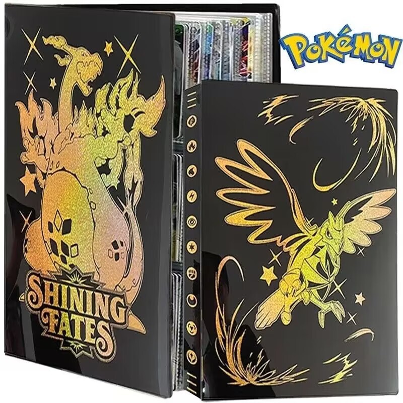 Cross-border magic baby Jiugongge gilding collection book back-to-back can hold 432 cards Bao Ke Meng card book Cross-border magic baby Jiugongge gilding collection book back-to-back can hold 432 cards Bao Ke Meng card book