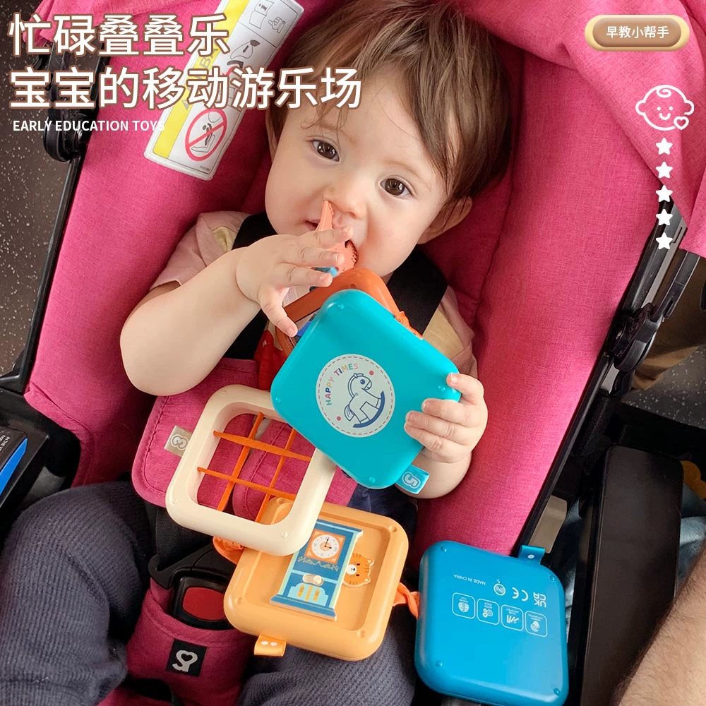 Трансграничные новые детские стеллажи, головоломки, просвещение, интеллектуальные кубические игрушки для детей раннего образования, многогранные игрушки