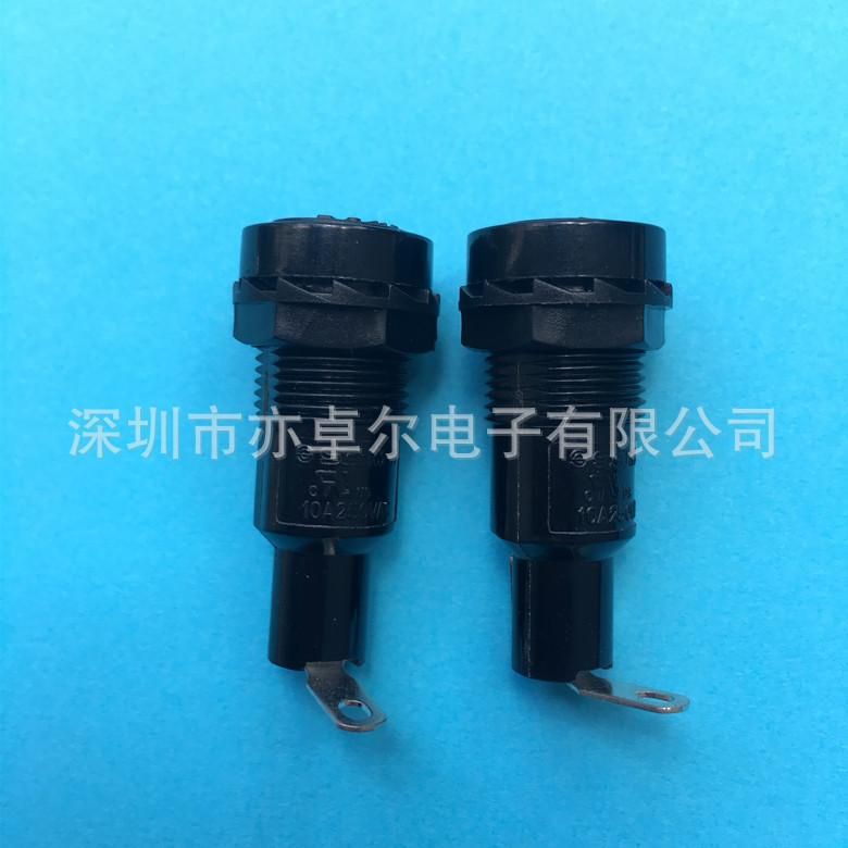 台湾新进 SCI 原装正品保险管座 ，保险丝座R3-11胶５*２０保险座