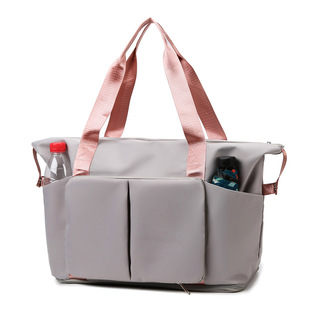Folding universal travel bag to go out, sports bag wet and dry separation, luggage organizer bag 5