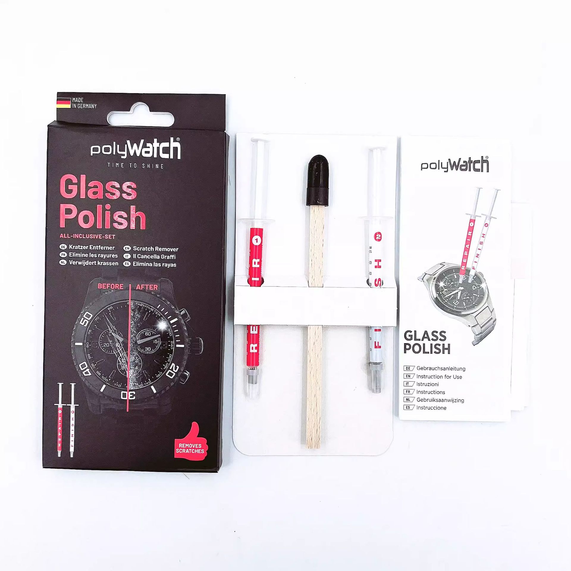 修表工具 手表抛光划痕修复液 玻璃镜面外壳钢带屏幕保养翻新膏