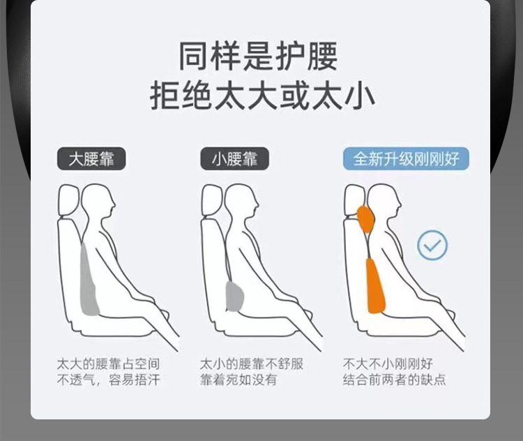 Car Headrest, Car Cushion, Neck and Waist Support Cushion, In-Car Seat Memory Foam Neck Pillow, Lumbar Support, Cervical Spine Support