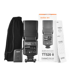神牛tt520ii机トップフラッシュ外付け/ホットシュー机トップライト一眼レフカメラ撮影ライトフラッシュgodox
