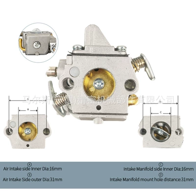 Carburetor carburetor ms170 chain