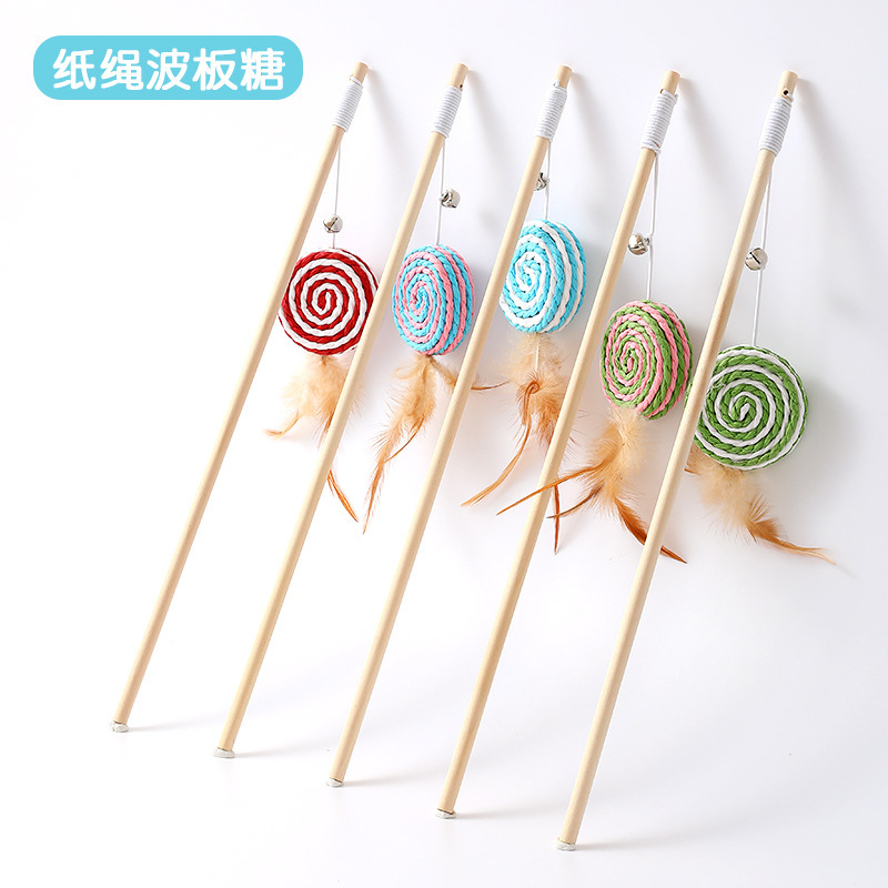 종이끈 캔디 (색상 랜덤)