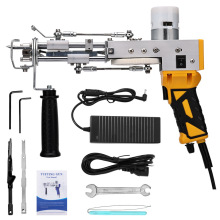 定制跨境 tufting 圈绒割绒二合一枪簇绒枪 手工电针织机  地毯枪