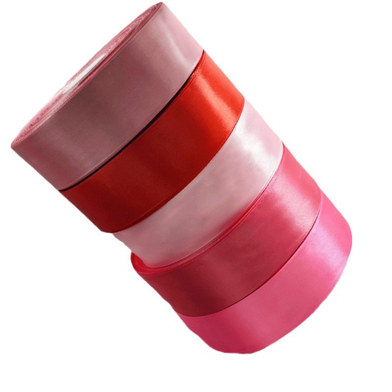 4cm de color sólido gran cinta decoración de flores pastel de cumpleaños correa hecha a mano material DIY embalaje de regalos de vacaciones