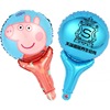 Cartoon hand -held advertising balloon printing custom printing logo aluminum model air balloon printing field push publicity activity balloon