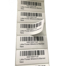 亚马逊条码标签代打印 跨境电商条形码标签贴纸白底黑字UPC不干胶
