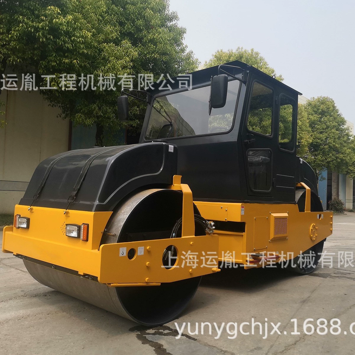 8-тонный дорожный каток с двойными стальными колесами, небольшой 3/4,5-тонный уплотнитель, 1/2-тонный небольшой газонный дорожный каток