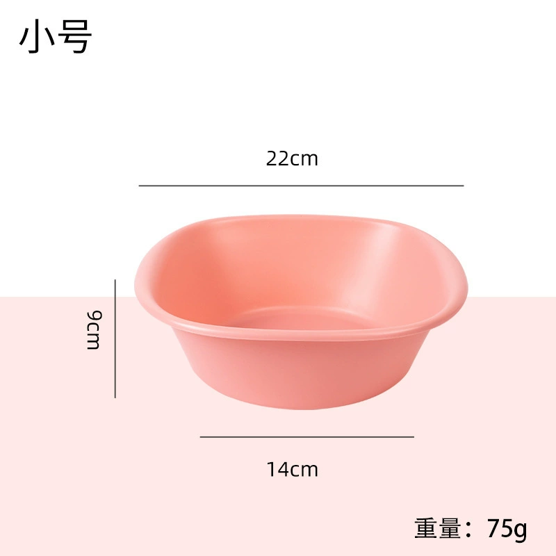 Jusheng Утолщенная пластиковая детская раковина для мытья — безопасна для использования дома от новорожденных до школьников, многоцветная