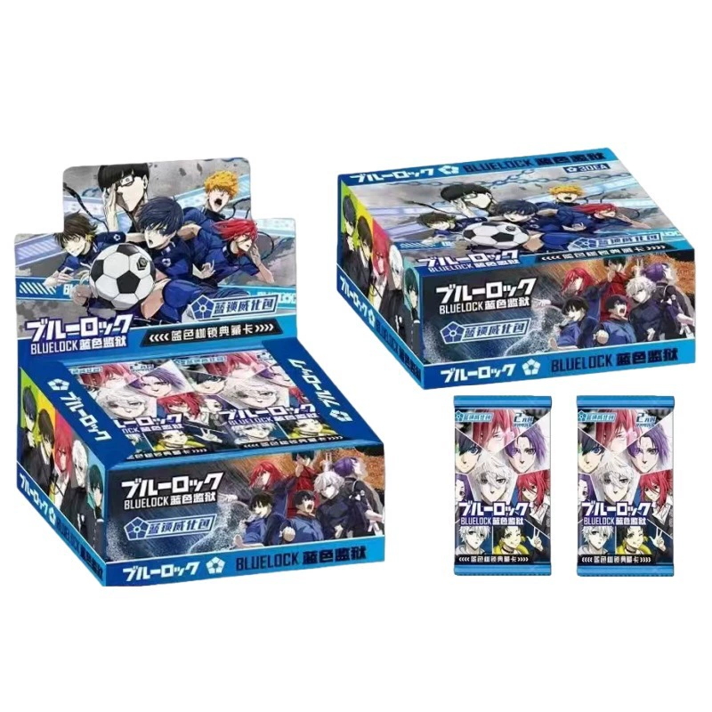 卡卡动漫 Blue prison card bule lock blue lock blue restricted area wafer bag collection card