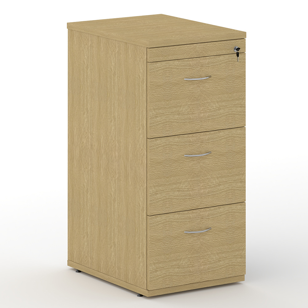 Archivador tipo cajón con cerradura archivador de oficina tres cajones armario de tres cubos simple gabinete de información de oficina financiera image 11
