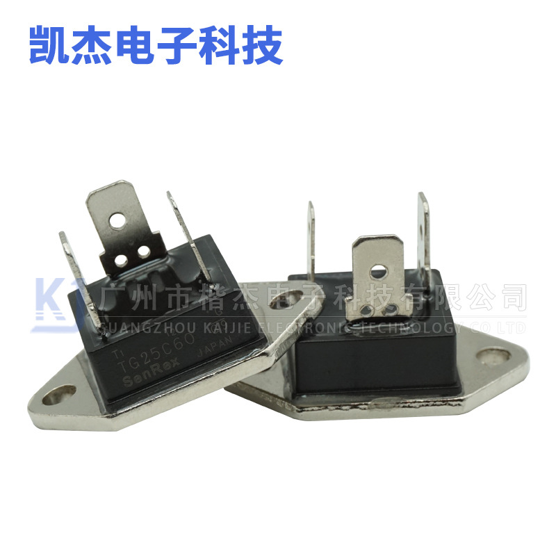 TG25C60双向可控硅模块 25A600V 晶闸管SCR 全新SANREX三社外形