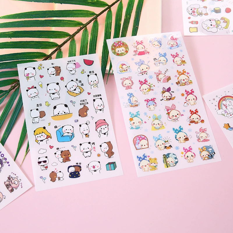Мультяшная cute наклейка, наклейки, канцтовары для детей