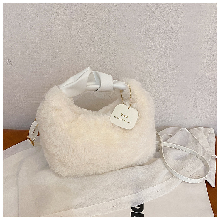 2023 Autumn/Winter Versatile Simple Solid Color Single Room Crossbody Bag Women's Fashion_voghion.com