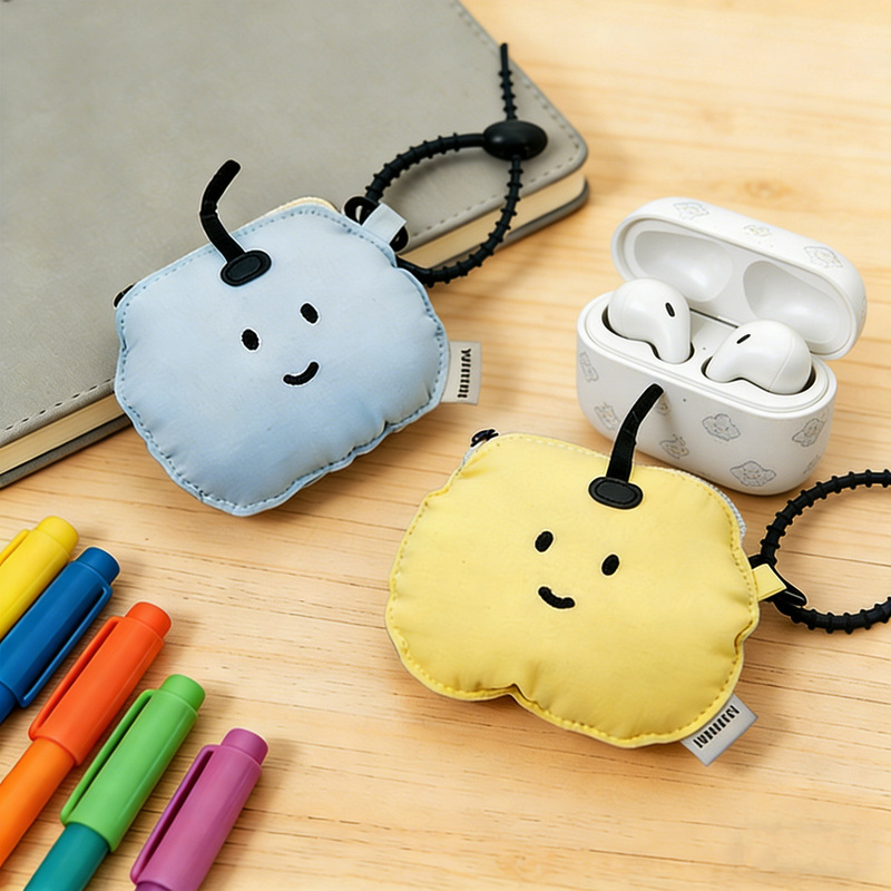Bluetooth Earphone Storage Bag, Soft and Anti-Fall, Cute Protective Case, Accessory Pendant, Coin Purse, Apple Huawei Earphone Bag Bluetooth Earphone Storage Bag, Soft and Anti-Fall, Cute Protective Case, Accessory Pendant, Coin Purse, Apple Huawei Earphone Bag