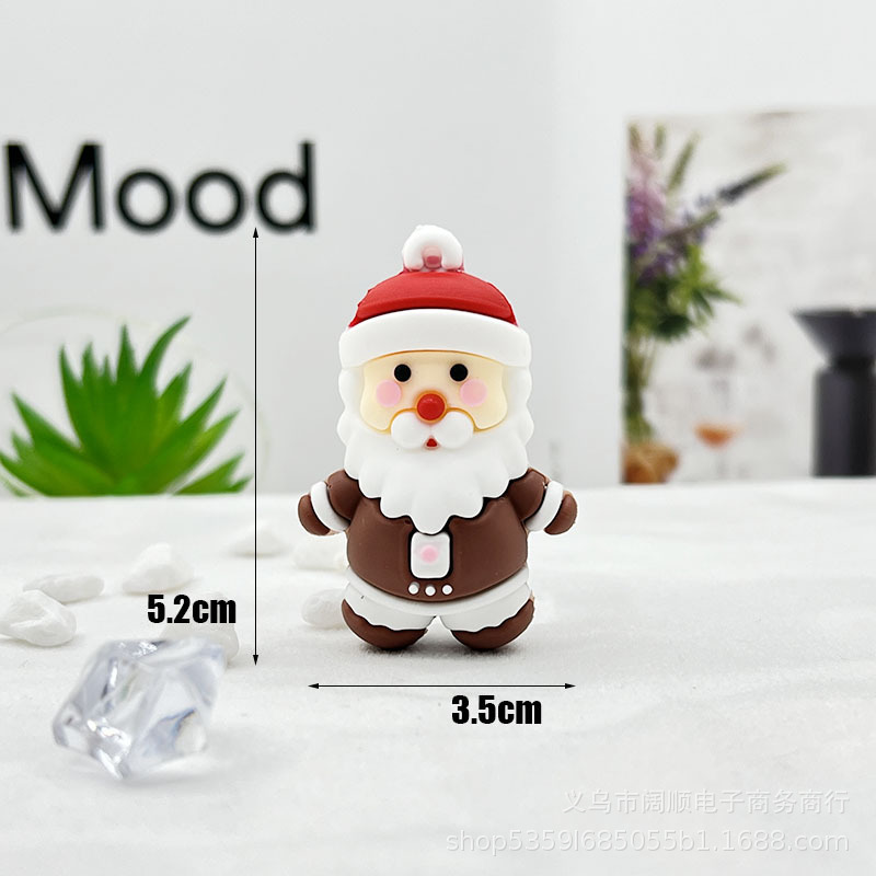 新しいクリスマスのペンダントのキーホルダーのペンダントクリスマスツリーのサンタクロースの部品のクリスマスの贈り物のアクセサリーのペンダント|undefined