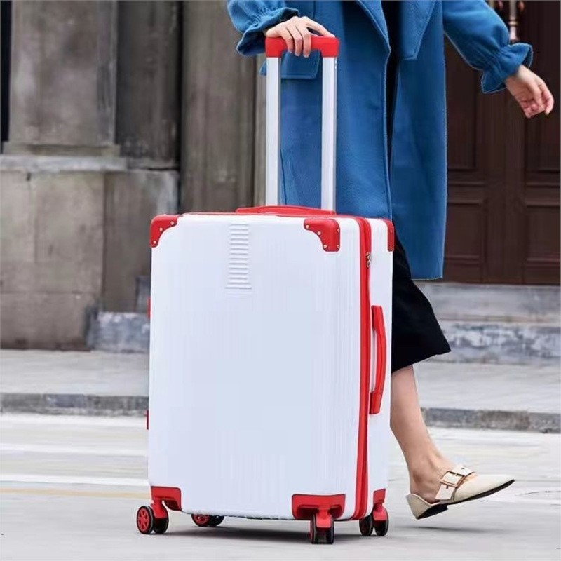 Maleta trolley 24 pulgadas 22 pulgadas maleta para estudiantes maleta para hombres y mujeres maleta de embarque caja de contraseña de 20 pulgadas 26 pulgadas cuero