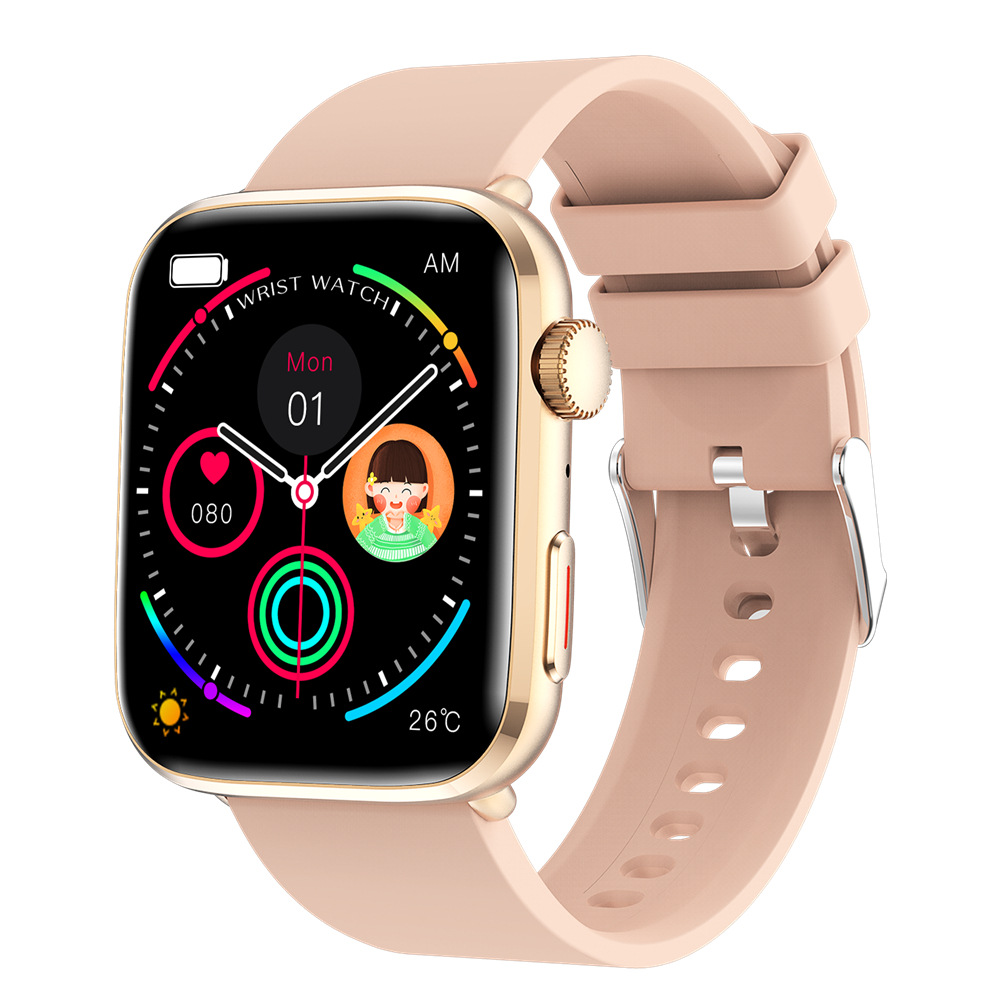 Reloj inteligente transfronterizo T92 llamada Bluetooth asistente de voz conteo de pasos de ejercicio oxígeno de sangre real pulsera de salud control de acceso NCF