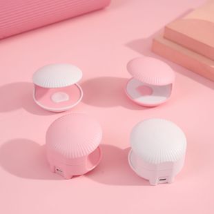 Direct selling shell red light nail light therapy machine quick drying led lamp not Black Hand small portable nail polish glue baking lamp